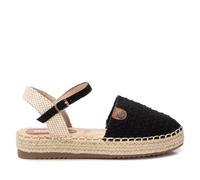 Refresh - Sandali con Zeppa da Donna - Calzature comode e Versatili - Moda Casual, Nero 50, 37 EU
