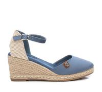 REFRESH - Sandali con zeppa Donna Jeans - Scarpe comode e versatili - Moda casual - Modello 17188206 (Misurare 36)
