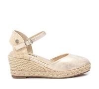REFRESH - Sandali con zeppa Donna Oro - Scarpe comode e versatili - Moda casual - Modello 17285901 (Misurare 37)