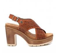 REFRESH - Sandali Donna Camel - Scarpe comode e versatili - Moda casual - Modello 17278001 (Misurare 37)