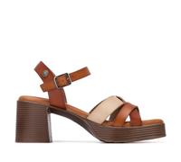 REFRESH - Sandali Donna Camel - Scarpe comode e versatili - Moda casual - Modello 17509602 (Misurare 39)