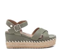 REFRESH - Sandali Donna Kaki - Scarpe comode e versatili - Moda casual - Modello 17058701 (Misurare 38)