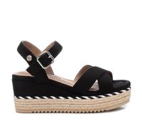 REFRESH - Sandali Donna Nero - Scarpe comode e versatili - Moda casual - Modello 17058702 (Misurare 40)