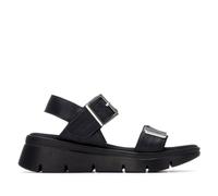REFRESH - Sandali Donna Nero - Scarpe comode e versatili - Moda casual - Modello 17516102 (Misurare 38)