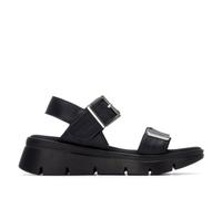 REFRESH - Sandali Donna Nero - Scarpe comode e versatili - Moda casual - Modello 17516102 (Misurare 39)