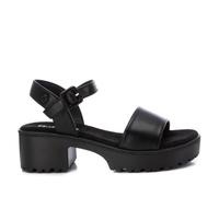 REFRESH - Sandalo da donna - Calzature comode e versatili - Moda casual, Nero 74, 37 EU