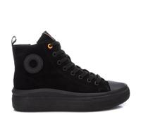 REFRESH - Sneaker con chiusura a cerniera da donna, colore: marrone, taglia: 38, Nero , 35 EU