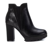 REFRESH Stivaletti Testurizzati Neri -Altezza Tacco 9cm-