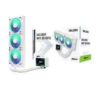Asrock Challenger White 360 Digital Processore Kit di raffreddamento a liquido 12 cm Bianco