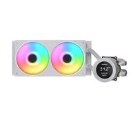Refrigeración Líquida Cougar CGR-PSDVARGB-W-240 240 mm 2 Ventiladores ARGB Bianco