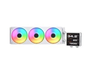 Refrigeración Líquida Cougar Poseidon RGB 360mm 3 Ventole LED