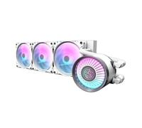 Refrigeración Líquida darkFlash DN360 White 360mm 3 Ventole ARGB Pompa Regolabile