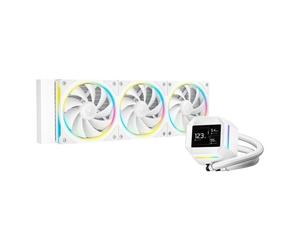 Refrigeración Líquida Deepcool LM360 WH 360mm 3 Ventole Schermo IPS RGB