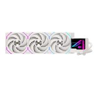 Einarex Vertex 360 RGB Sistema di Raffreddamento Liquido per CPU, Radiatore da 360 mm, 3 Ventole RGB, Bianco