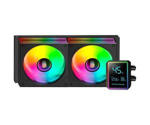Refrigeración Líquida Mars Gaming ML-LCDPRO240 240mm 2 Ventilatori ARGB LCD