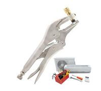 Refrigerant Recovery Clamp, Refrigeration Tube Locking Plier, Heavy-Duty Welding Sealer, Leak-Proof Secure Grip, Ideal for HVAC Air Conditioner Repair and Maintenance