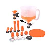 Refrigerante a prova di versamento Riempimento Imbuto Kit Raffreddatore Libero Automatico Risciacquo Non Versare Resistente alla corrosione Non Spill Radiatore Per Riempire