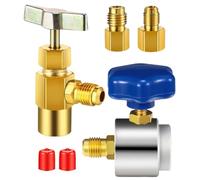 Refrigerante Can Tap, Lightweight Quick Connector Coupler Adapter, Versatile Safety Attachment Hand Tool for Home Appliance Maintenance and Automotive Repair