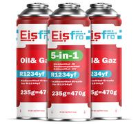 Refrigerante EISFRO 2x R1234yf+5 in 1 R1234yf di Ricambio Climatizzatore Kit