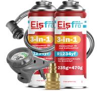 Refrigerante EISFRO 2x3 in 1 R1234yf Gas di Ricambio Climatizzatore Kit Tubo