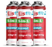 Refrigerante EISFRO 3x 5 in 1 R1234yf Gas di Ricambio Climatizzatore Kit Olio