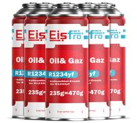 Refrigerante EISFRO 5x R1234yf Gas di Ricambio Climatizzatore Kit per veicoli