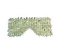 Refrigerante Jadeite Stone Screen Cold and Hot Counseling Rubber per il mal di testa organo di sollievo della vista affaticamento della vista Riduzione del gonfiore Schermo di sollievo occhi gonfiati