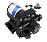 Refrigerante Pompa Acqua 3 GPM Acqua Dolce 12V Pompa Irroratrice Autoadescante RV Con Pressostato Camper Marine Barca A Membrana