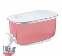Refrigerator Cold Kettle | 4L Water Container For Fridge With Faucet In Refrigerator, Iced Beverage Dispenser Party Fruit Juice Lemonade