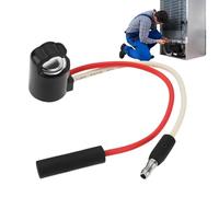 Refrigerator Defrost Thermostat - Bimetal Repair Assembly | Fridge Freezer | 1.1x0.79 In Compact Size, Stainless Steel & PP Construction, High Efficiency Energy Saving Accessory for Multiple Brands