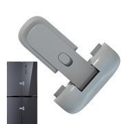 Refrigerator Door Lock - Adhesive Freezer Latch, Child Proof Fridge Lock