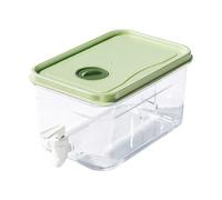 Refrigerator Drink Dispenser - Beverage Container, Clear Storage Pitcher