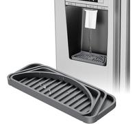 Refrigerator Drip Catcher Tray | Flexible Silicone Watter Drips Collector, Anti-Leak Refrigerators, Easy Wash Spill Guard for Water Dispensers, Kitchen and Fridge Accessory, Prevent