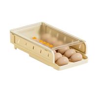 Refrigerator Egg Holder - Rolling Space-Saving - Automatic Scrolling Egg Rack | for Homeowners Restaurant Farm RV Apartment Office Meal Prep Daily Cooking Pantry Cabinet