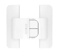 Refrigerator Locks, Self-Adhesive Fridge Buckles, Child Safety Lock, Sturdy Fixed Closers, Easy Installation, Ideal for Home, RV, Glass Cabinets, Kids Protection, Daily Use, White