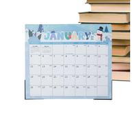 Refrigerator Magnetic Calendar - Monthly Planning Schedule Board, Home Organizer Chart | January Six June Seven Planner System, Visual Date Tracking Management Layout For H