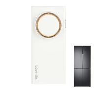 Refrigerator Odor Eliminator - Magnetic Air Purifier With 3 Modes, Rechargeable Deodoriser Device, Activated Carbon Filtration Freshener, Compact Fridge Smell Absorber | Kitchen Freezer Cabinet RV