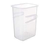 Refrigerator Side Door Organizer | Space Saving Fridge Storage Container for Food/Vegetables/Kitchen | Transparent Design, Easy to Maintain