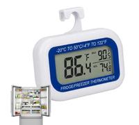 Refrigerator Temperature Gauge LCD Display Easy to Read Accurate
