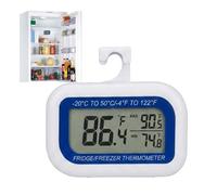 Refrigerator Temperature Gauge | Magnetic Large LCD Display Thermometer | Easy Read Fridge Freezer Temperatures Monitor | Accurate Digital Temperature Gauge for Home Kitchen Restaurant Store Use Appli