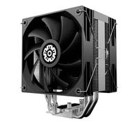 ENERMAX ETS-T41 - Radiatore per CPU | 2 x 120 mm PWM Fan Forward-Reverse Blade Design|cuscinetti idraulici | 4 tubi di calore nichelati da 6 mm | TDP 200W + | incl. Dow Corning TC-5121C |AMD AM5/AM4