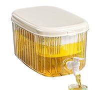 Refrigeratore Bevande Per La Casa Da 5,5 L - Secchio Raffreddato Per Bevande Al Tè Alla Frutta | Secchio Di Grande Capacità Per Frigorifero,Bottiglia Di Acqua Fredda Con Colino Rubinetto Per Acqua