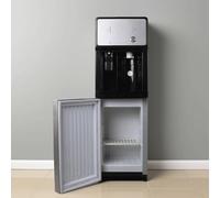 Refrigeratore d'acqua autonomo alimentato a rete elettrica Refrigeratore d'acqua a doppia funzione, ghiaccio e acqua calda Con divisori rimovibili e mobiletto portaoggetti Refrigeratori pavimento