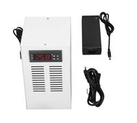 Refrigeratore D'acqua Elettronico 72 W, di Raffreddamento a Temperatura Costante e Basso Rumore per Acquari Domestici e Piccoli Acquari. (Spina europea)