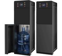 Refrigeratore d'Acqua Indipendente Alimentato a Rete elettrica - Distributore caffè - Idratazione istantanea, indicatore di carenza d'Acqua,001,100cm*32cm*31.5cm