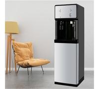 Refrigeratore d'Acqua Industriale Alimentato dalla Rete elettrica - Distributore da Pavimento ad Alta capacità con comandi a Pulsante, in plastica ABS for fabbriche/Catering/Negozi al Dettaglio(H)