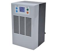 Refrigeratore D'acqua per Acquari, 20L 1-3L/min Refrigeratore D'acqua Elettronico Silenzioso Celsius Fahrenheit Refrigeratore per Acquario Digitale con Pompa e Tubo per Acquacoltura Domestica(EU Plug)