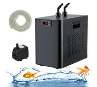 Refrigeratore d'acqua per acquario 160L/300L/500L, 1/10 HP, 1/3 HP, 1/2 HP, soluzione di raffreddamento silenziosa per acquari e bagno di ghiaccio