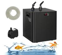 Refrigeratore d'acqua per acquario 160L/300L/500L, 1/10 HP, 1/3 HP, 1/2 HP, soluzione di raffreddamento silenziosa per acquari e bagno di ghiaccio