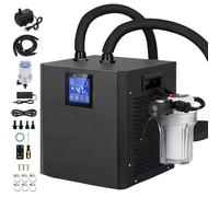 Refrigeratore d'acqua per vasche da bagno di ghiaccio,300L ice bath chiller Refrigeratore d'Acqua a Bagno di Ghiaccio da 1/3 di Cavallo, 39-122°F telecomando per il relax domestico e la fisioterapia